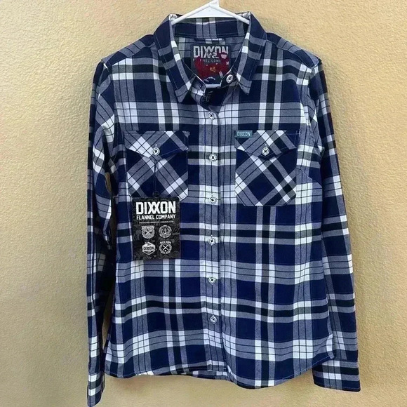 Dixxon “The Crabber” Women’s Flannel Shirt Size Medium New With Tags! - Picture 9 of 16
